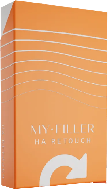 MY · FILLER HA RETOUCH